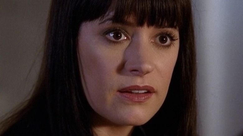 Prentiss looking upset