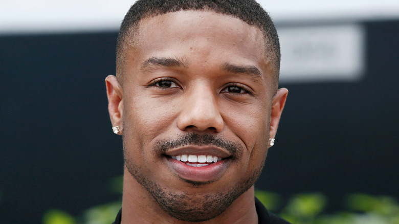 michael b jordan smiling