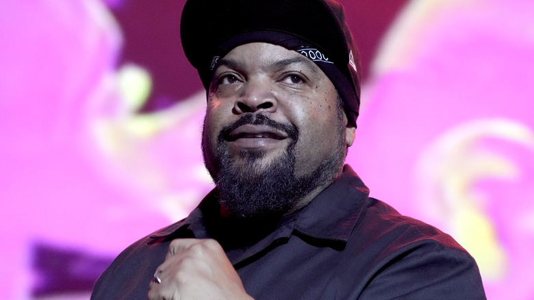 Ice Cube smirking
