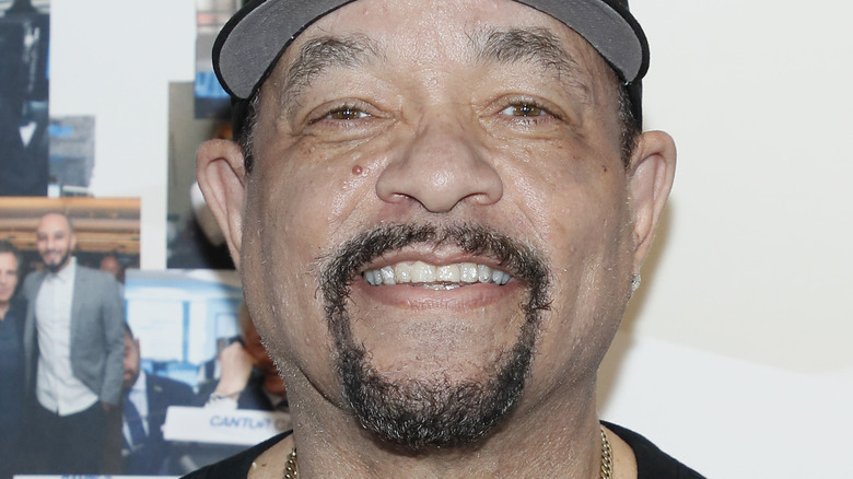Ice-T poses for a photo