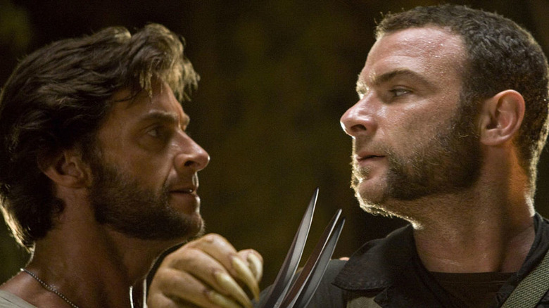 Wolverine and Sabretooth locking claws