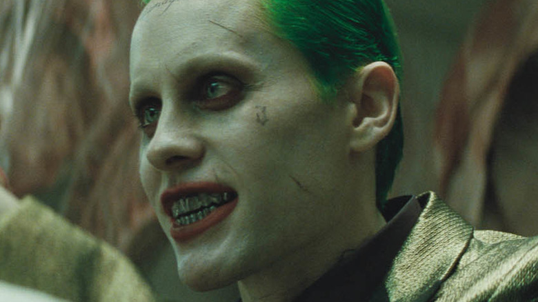 Joker grinning
