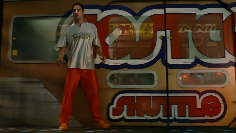 Joe wearing Crocs