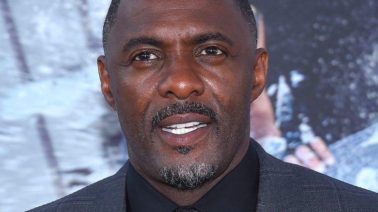 Idris Elba Gray Suit