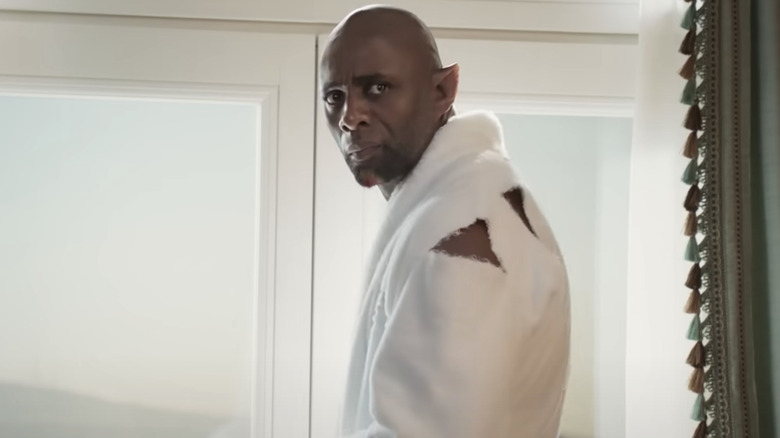 Idris Elba as the Djinn