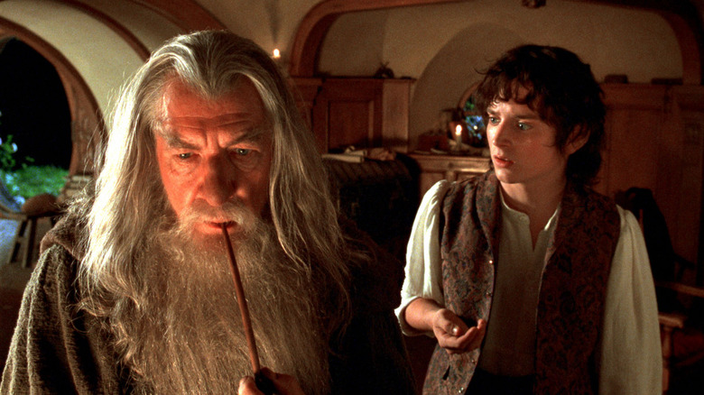 Gandalf and Frodo in Bad End in The Fellowship of the Ring