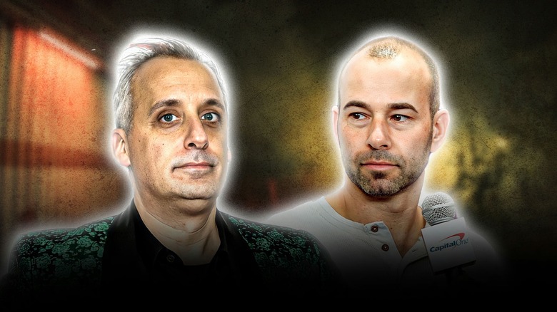 Side by side photos of Impractical Jokers members Joe Gatto and James Murray