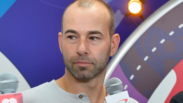 James Murray being interview at a red carpet event