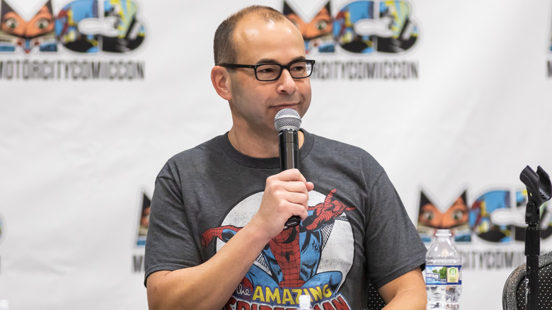 James Murray at a Motor City Comic Con panel