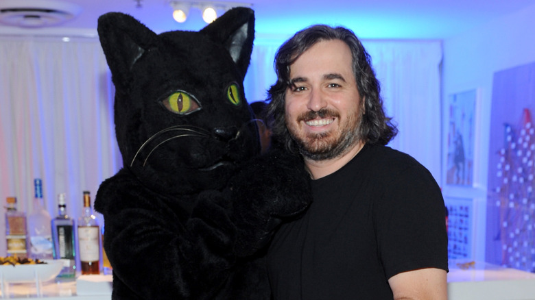 Brian "Q" Quinn at the 100th episode Live Punishment stream for "Impractical Jokers"