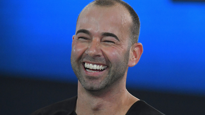 James Murray smiling