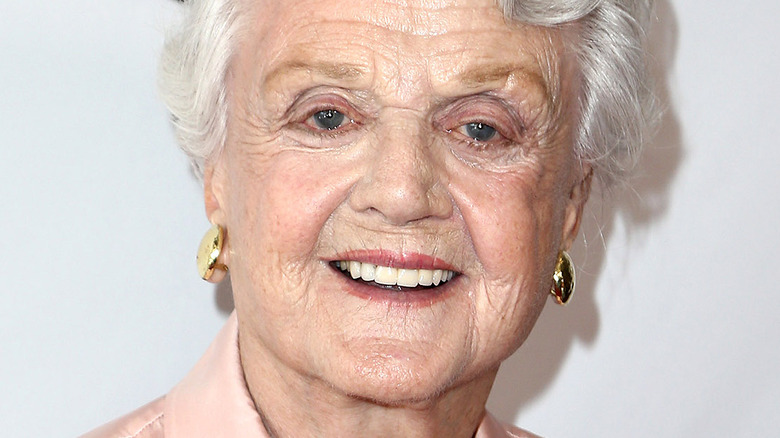 Angela Lansbury smiles 