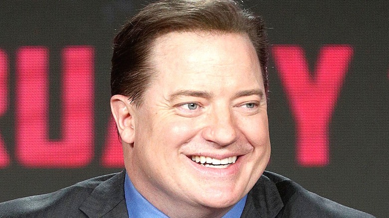 Brendan Fraser smiling