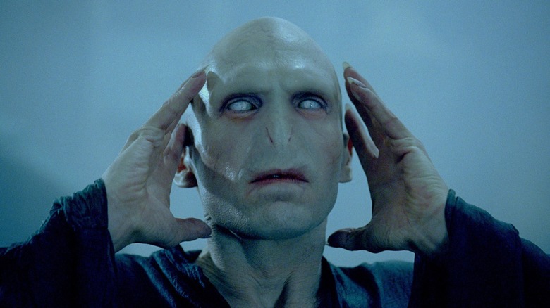 Lord Voldemort looking evil