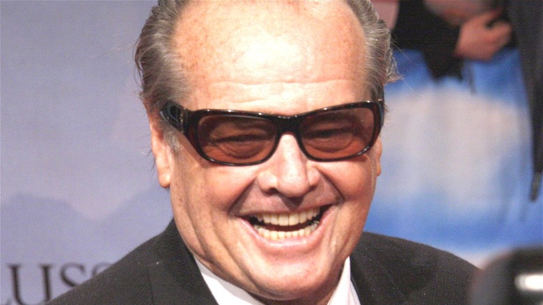 Jack Nicholson smiling 