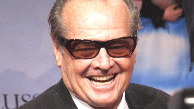 Jack Nicholson smiling