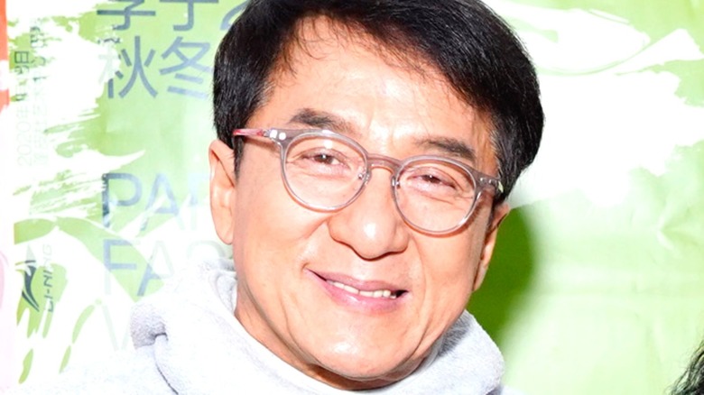 Jackie Chan posing