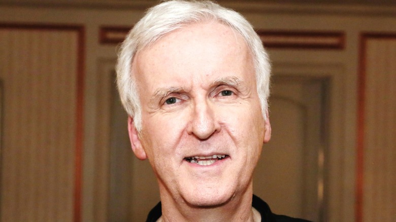 James Cameron smiling