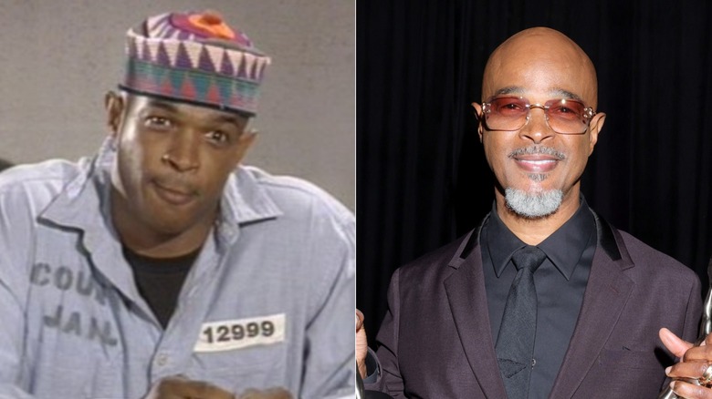Damon Wayans on In Living Color (left); Damon Wayans now (right)