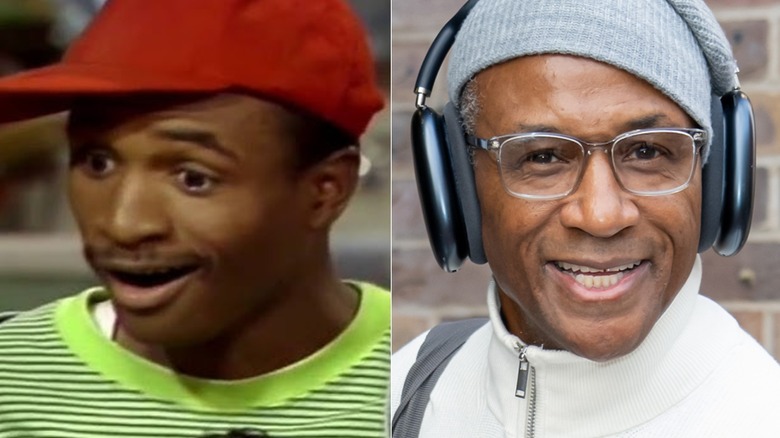 Tommy Davidson in In Living Color (left); Tommy Davidson now (right)