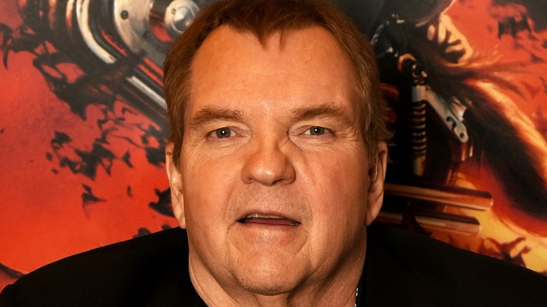 Meat Loaf at a promotion
