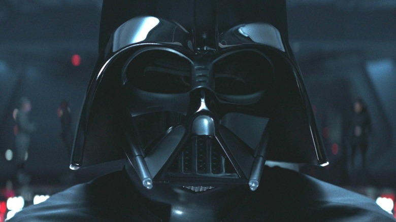Darth Vader in closeup 