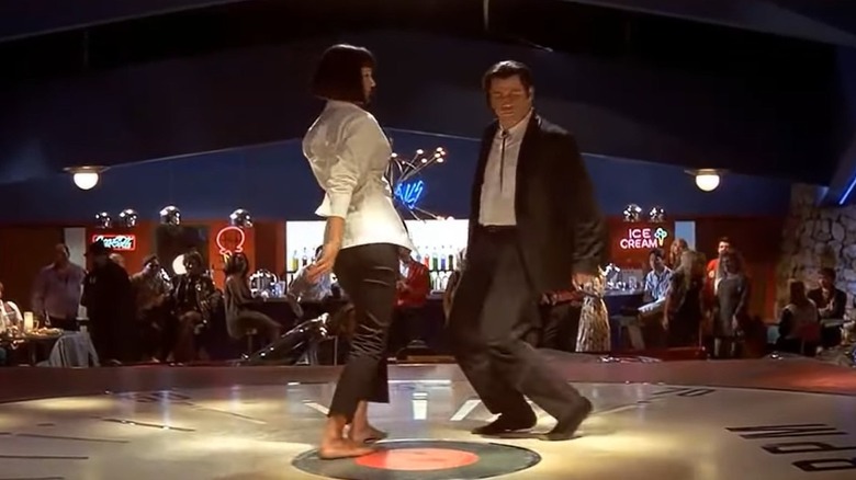 Mia and Vincent dancing