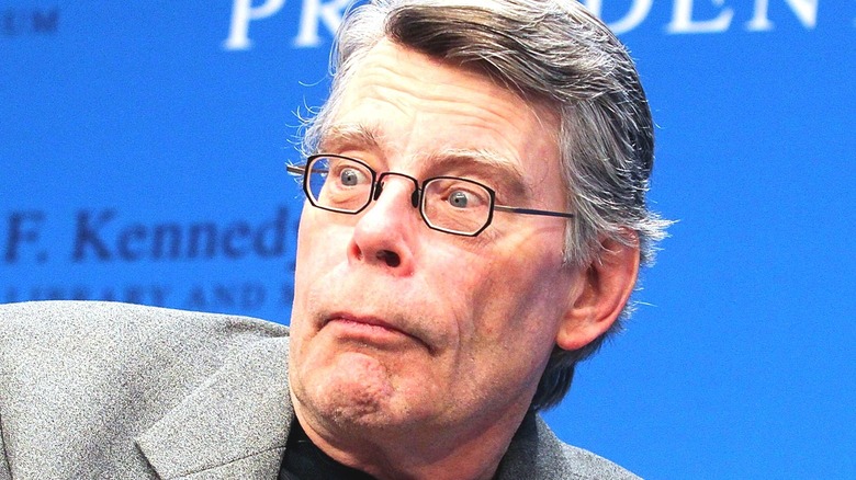 Stephen King looking surprised