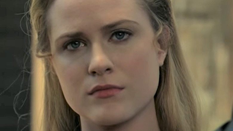 Dolores in Westworld serious