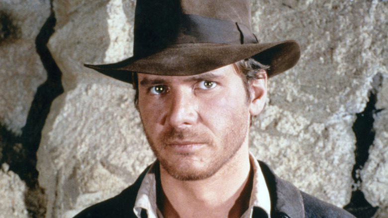 Indy wears his famous fedora