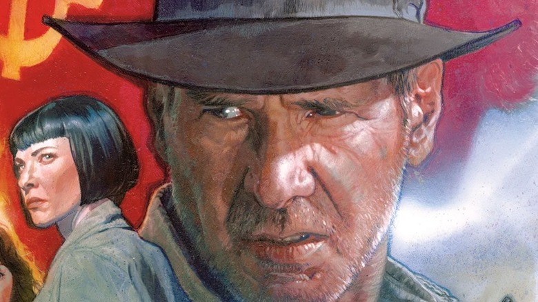 Indiana Jones Crystal Skull comic cover