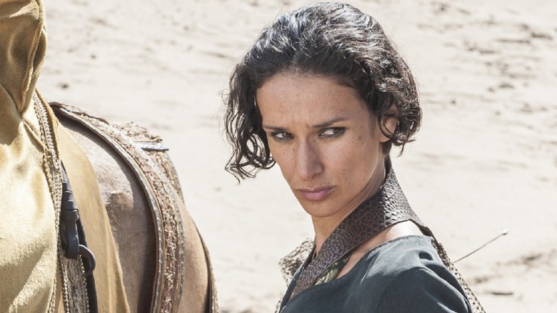 Ellaria Sand looking left sand in the background