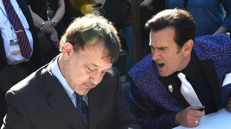 Campbell teases Raimi at New York Comic-Con