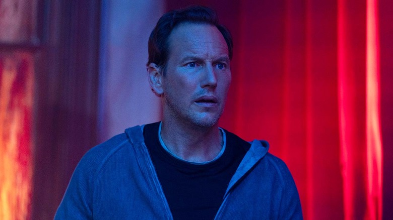 Patrick Wilson in a red room