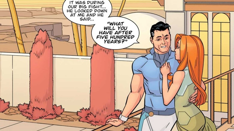 Mark and Atom Eve talking