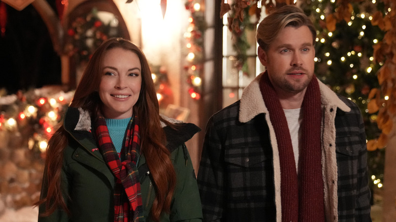 Lindsay Lohan with Chord Overstreet