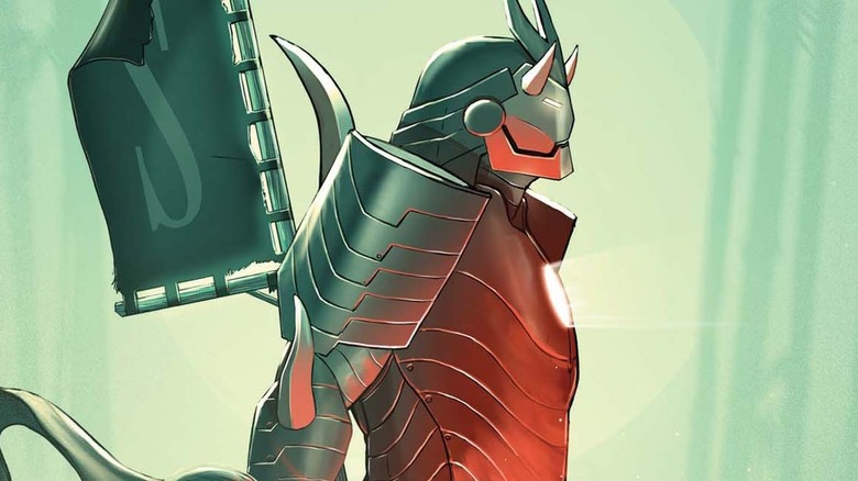 Iron Man in his shogun armor