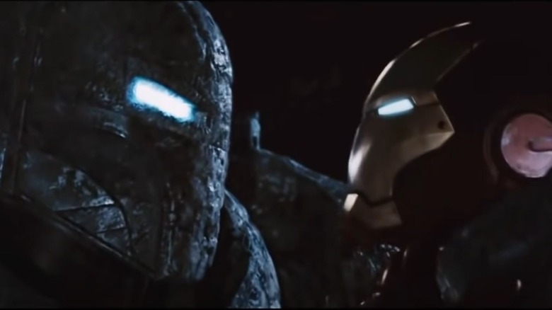 Iron Man fights Iron Monger