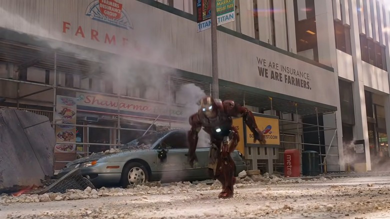 Iron Man defends NYC