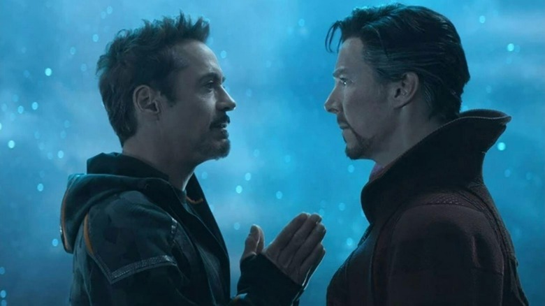 Tony Stark and Dr. Strange