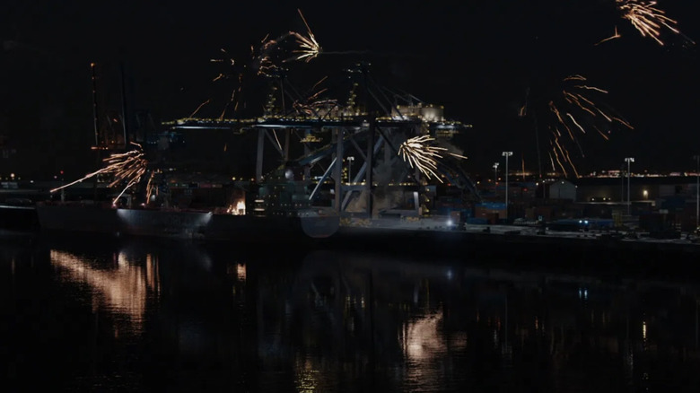 Tony Stark destroys Iron Man suits