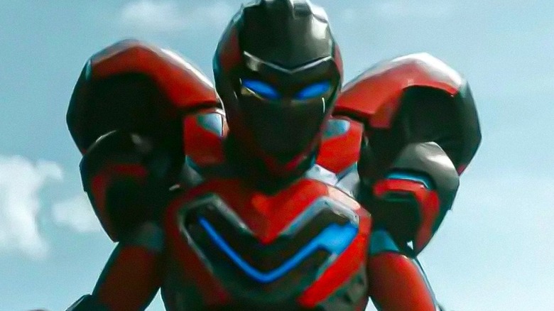 MK II Ironheart suit in action