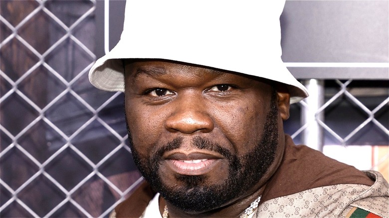 50 Cent White Bucket Hat