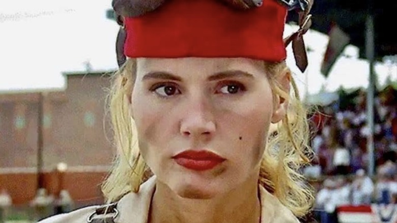 Dottie Hinson on the field