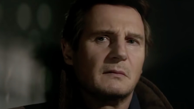 Liam Neeson as Matthew Scudder in A Walk Among the Tombstones