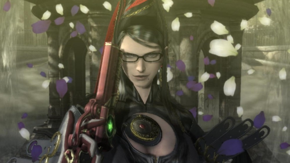Bayonetta with gun