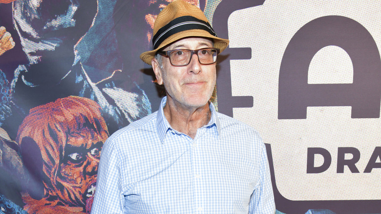 Steven E. de Souza at an Alamo Drafthouse red carpet in 2019