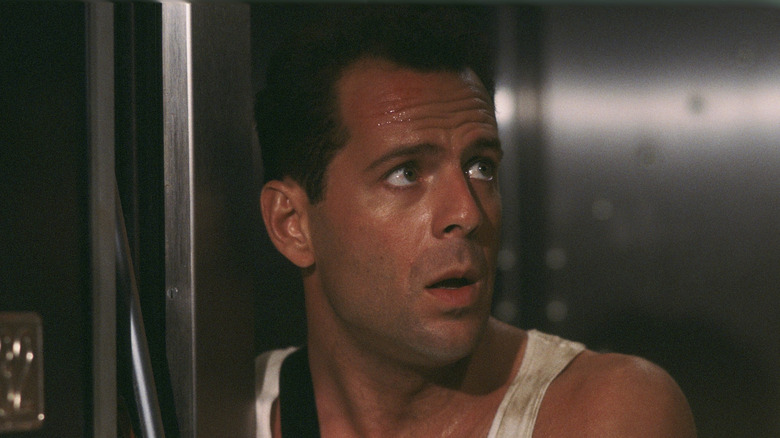 John McClane is stunned in 
