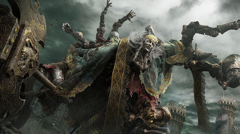Freaky looking Elden Ring boss
