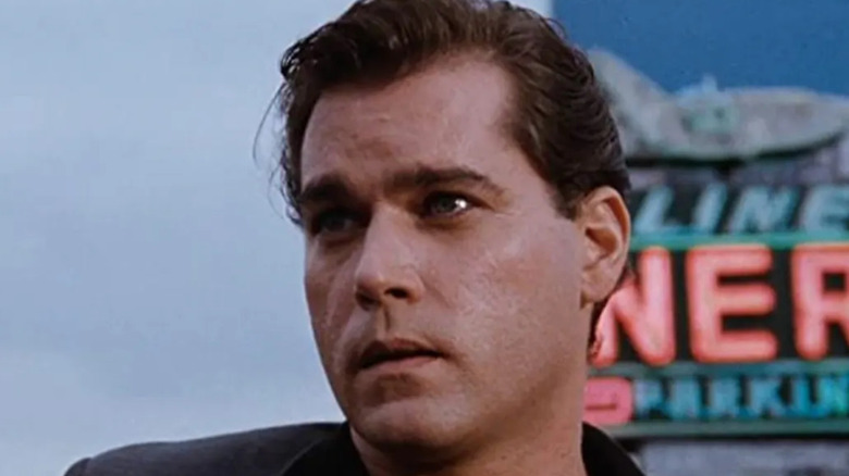 Ray Liotta as Henry Hill looking on